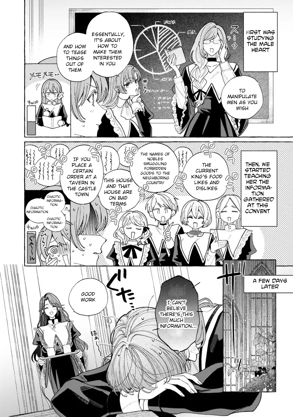 Welcome to the Abbey, the Paradise of Banished Women. Chapter 2 Page 12